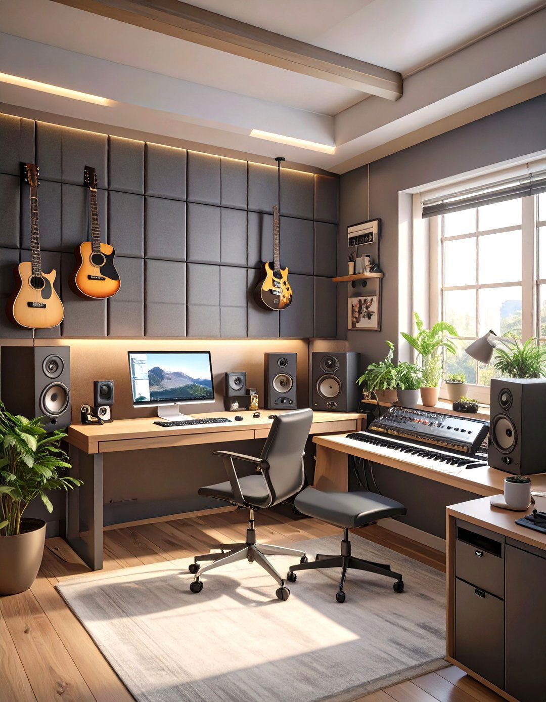 The Music Production Studio Man Cave - 30 man cave ideas small room