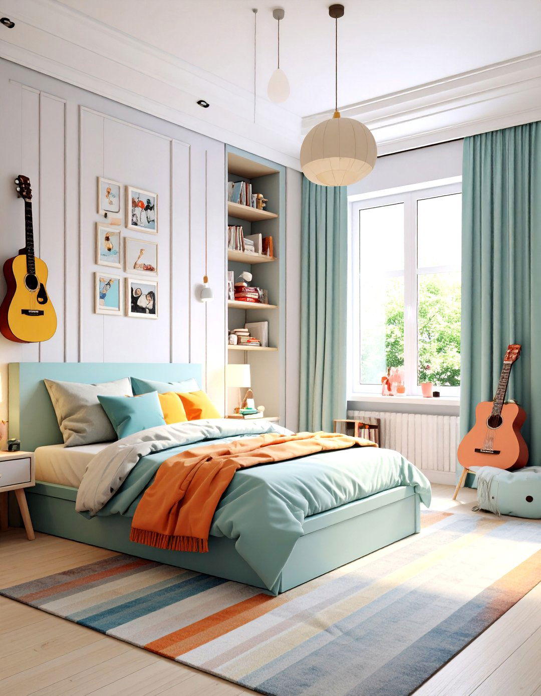 The Music Rockstars Retreat Bedroom - 30 10 year old boy bedroom ideas
