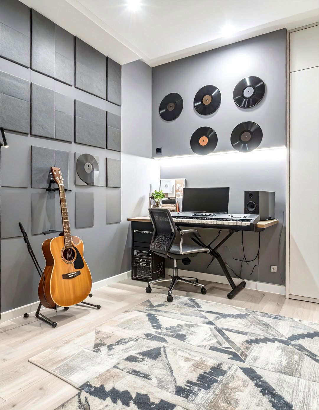 The Musicians Corner Dorm Room - 30 boy dorm room ideas