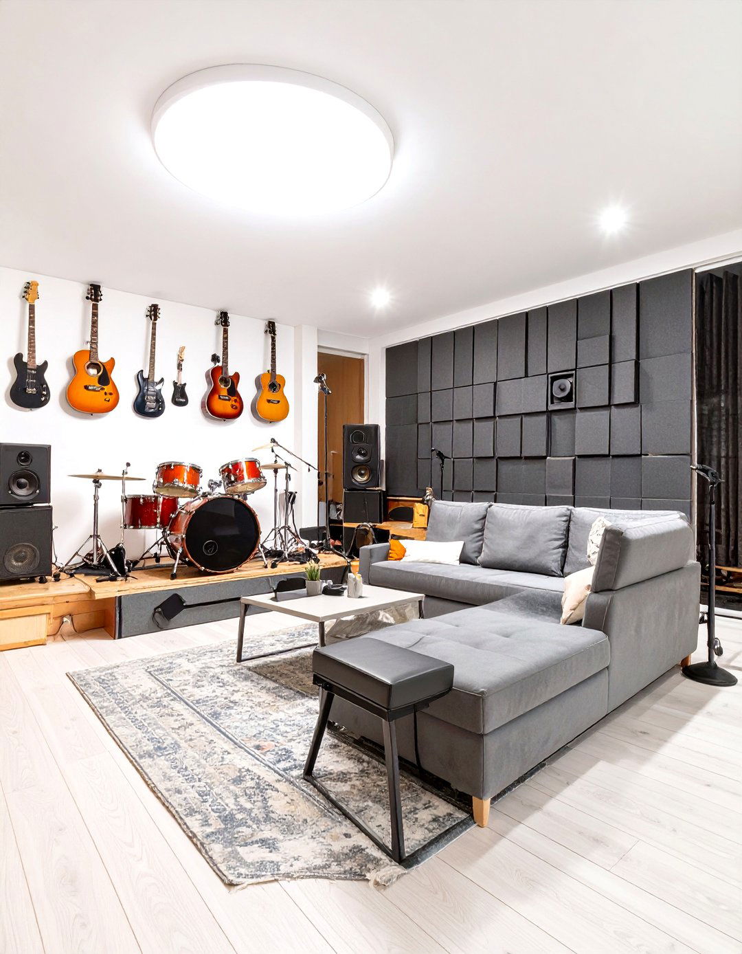 The Musicians Jam Room - 30 man cave furniture ideas