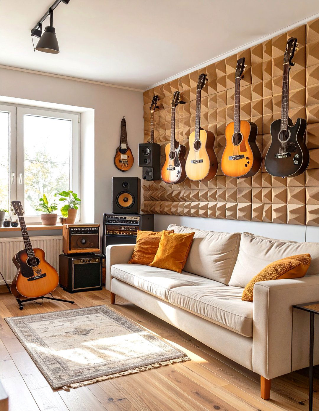 The Musicians Jam Room Man Cave - 30 cool man cave ideas