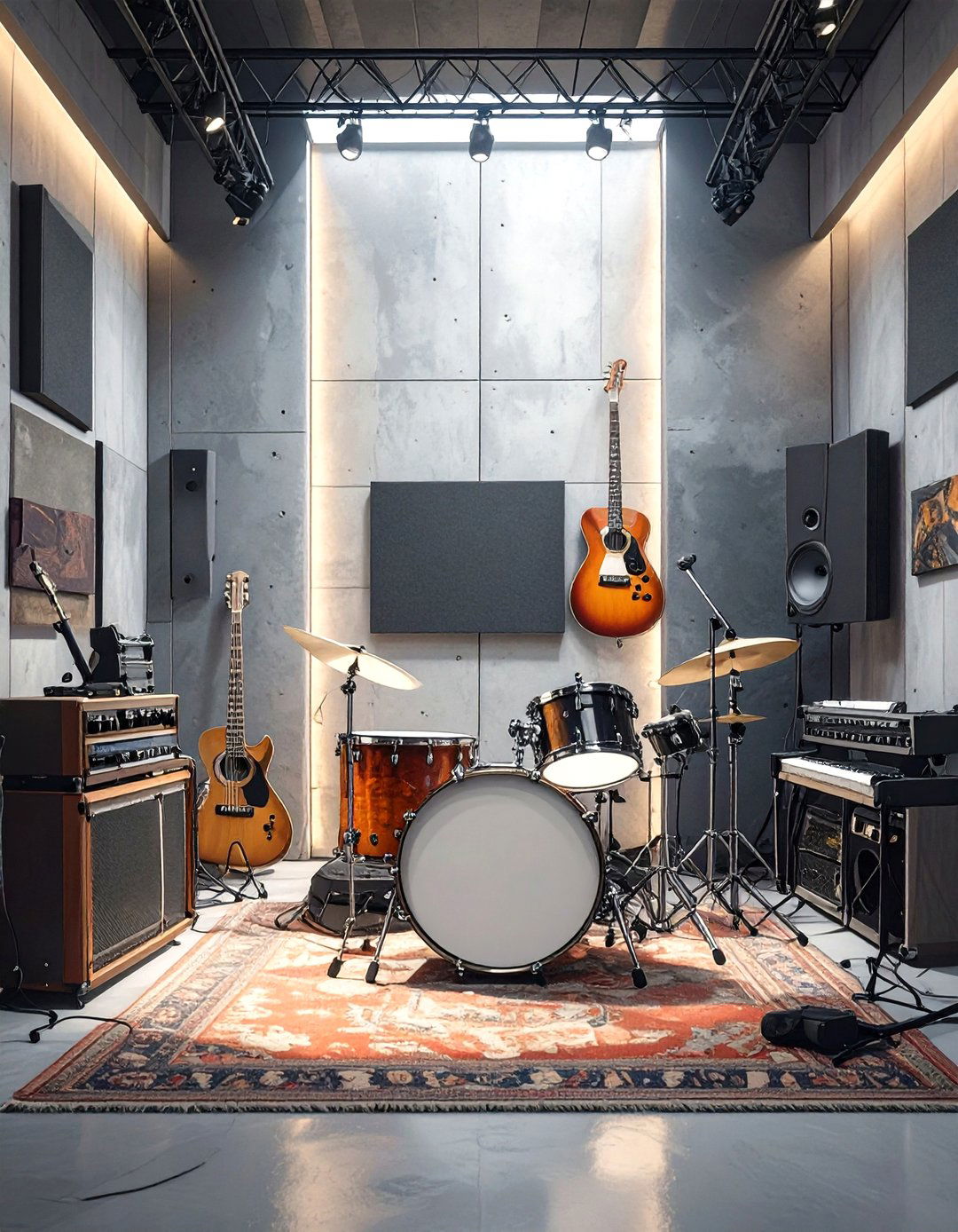 The Musicians Jam Room Man Cave - 30 man cave decor ideas