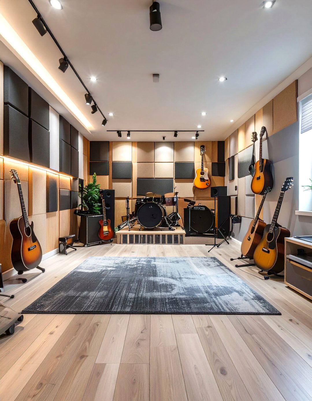 The Musicians Jam Room Man Cave - 30 ai man cave design ideas
