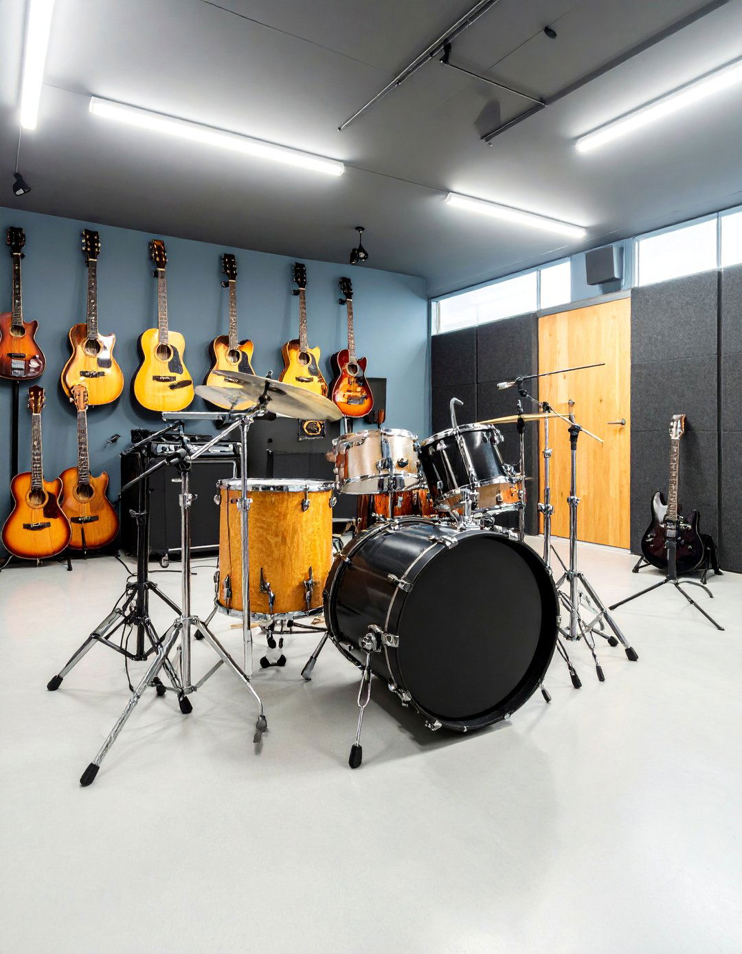 The Musicians Jam Session Studio - 30 2 car garage man cave ideas