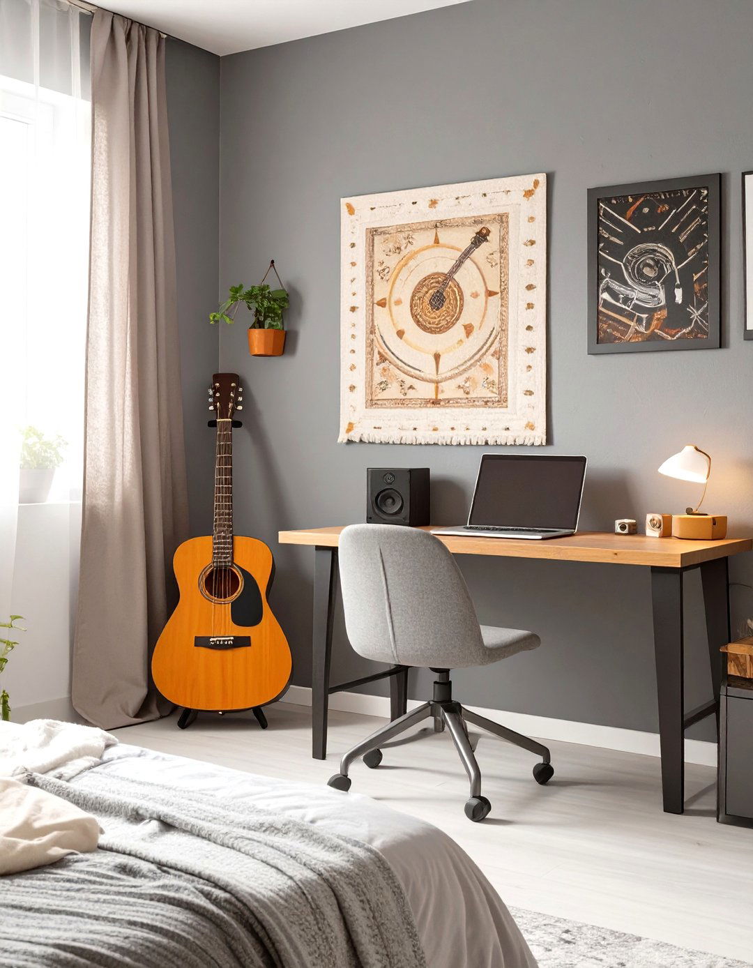 The Musicians Jam Space - 30 guys dorm room ideas