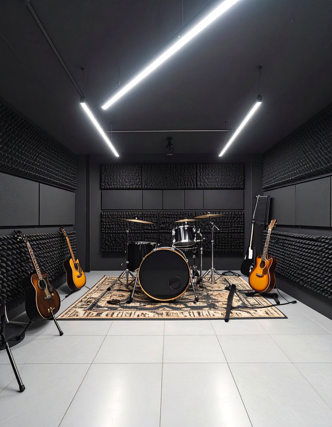 The Musicians Rehearsal Space Garage - 30 garage interior ideas