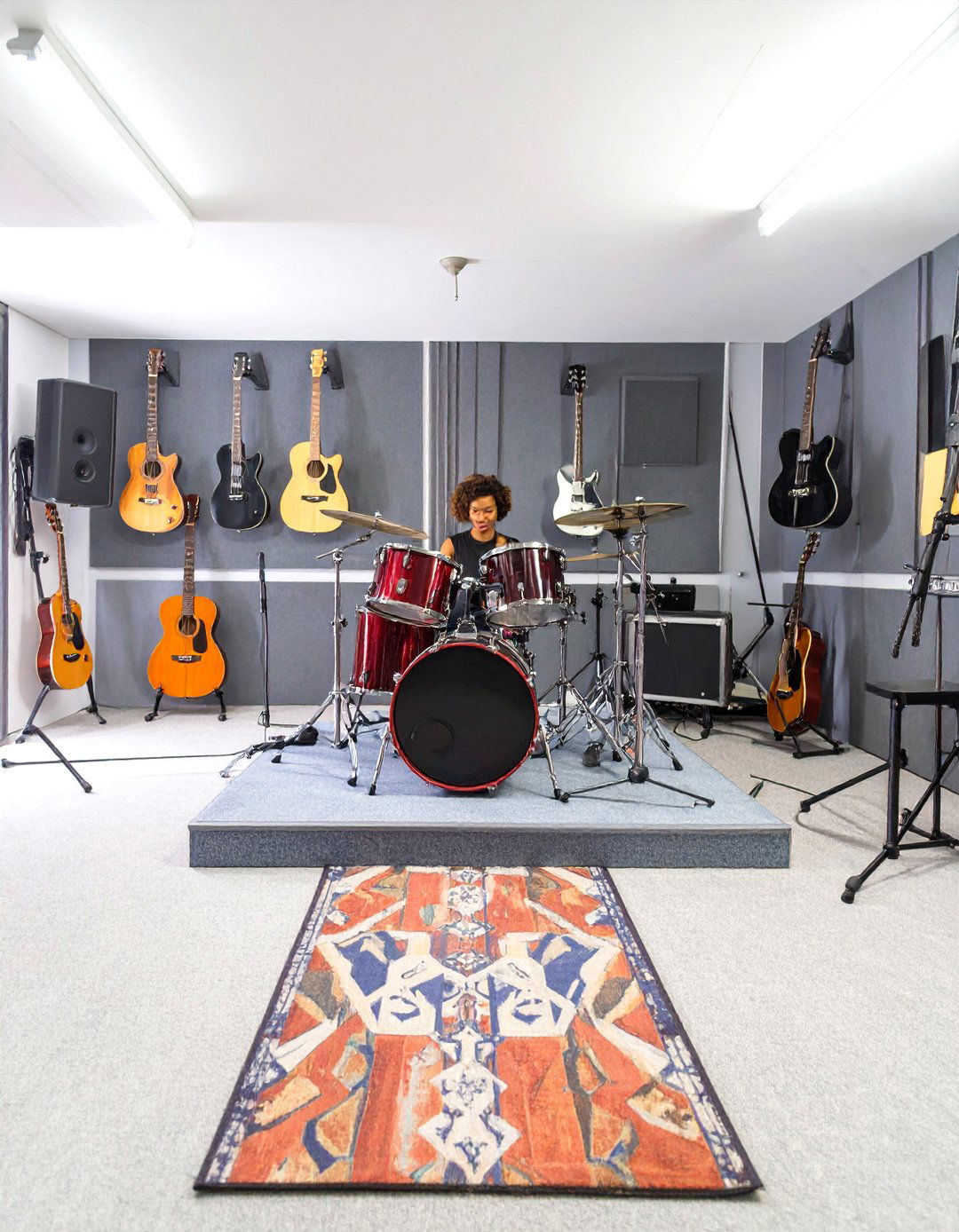The Musicians Rehearsal Space Garage - 30 garage layout ideas