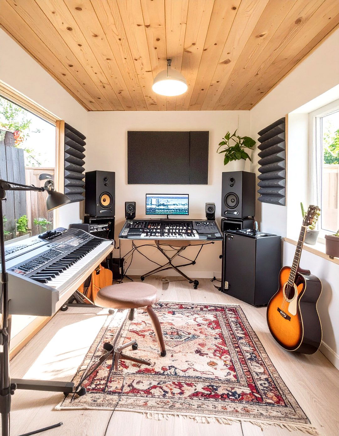 The Musicians Shed Office Studio - 30 shed office ideas