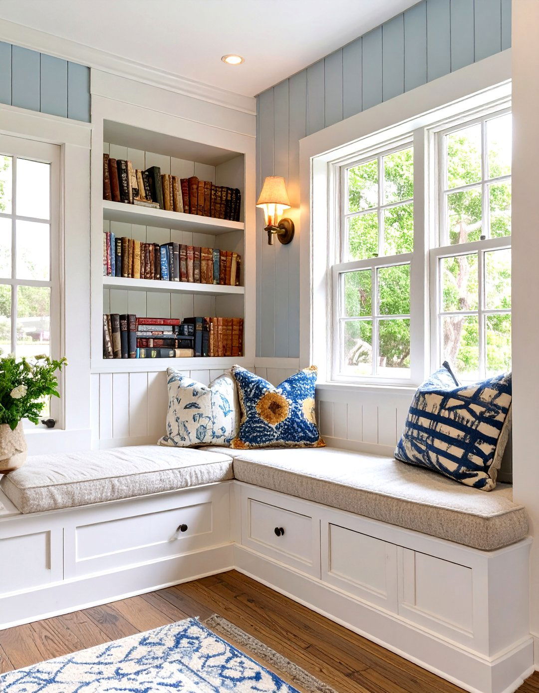 The Nantucket Style Reading Nook - 30 american home design ideas