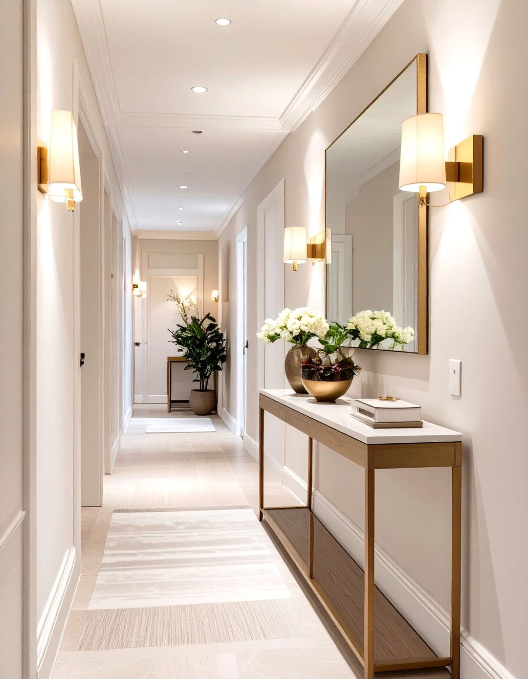 The Narrow Hallway Illusion - 30 hallway furniture ideas