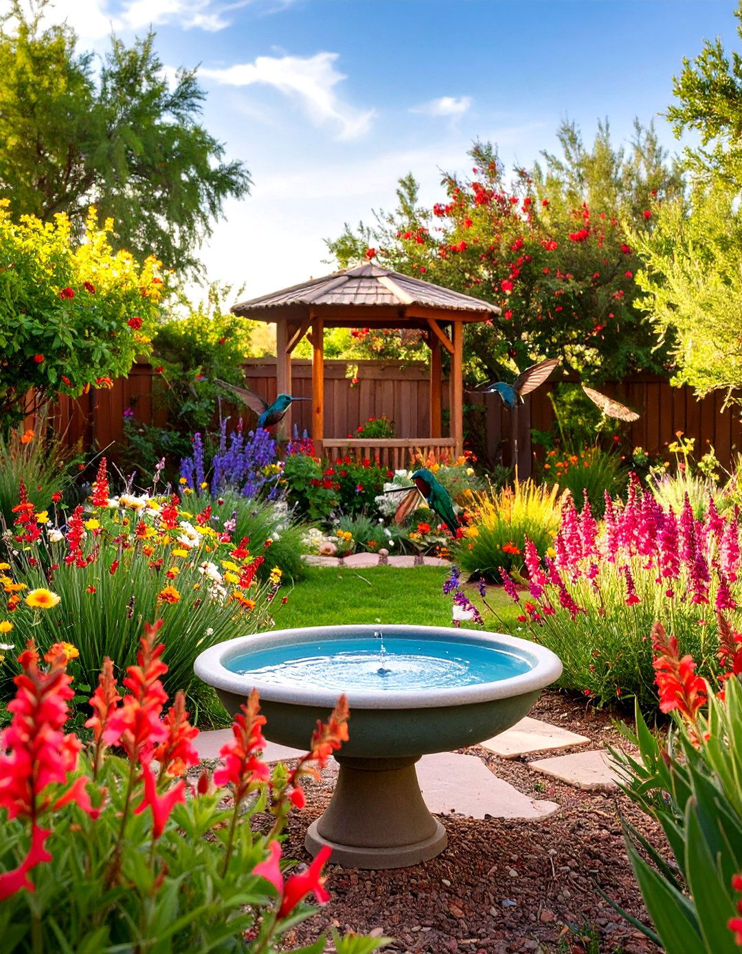The Native Habitat Garden - 30 inexpensive desert landscaping ideas
