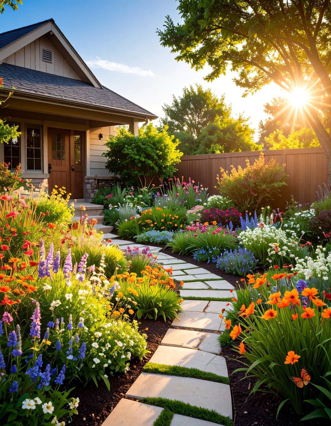 The Native Plant Habitat Garden - 30 front yard landscaping ideas on a budget