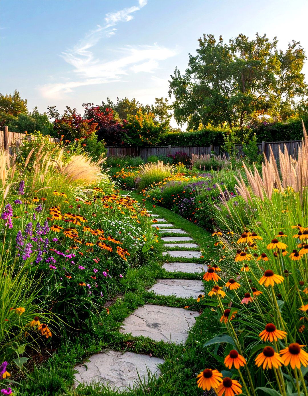 The Native Prairie Grassland Front Yard - 30 landscaping ideas for front yard