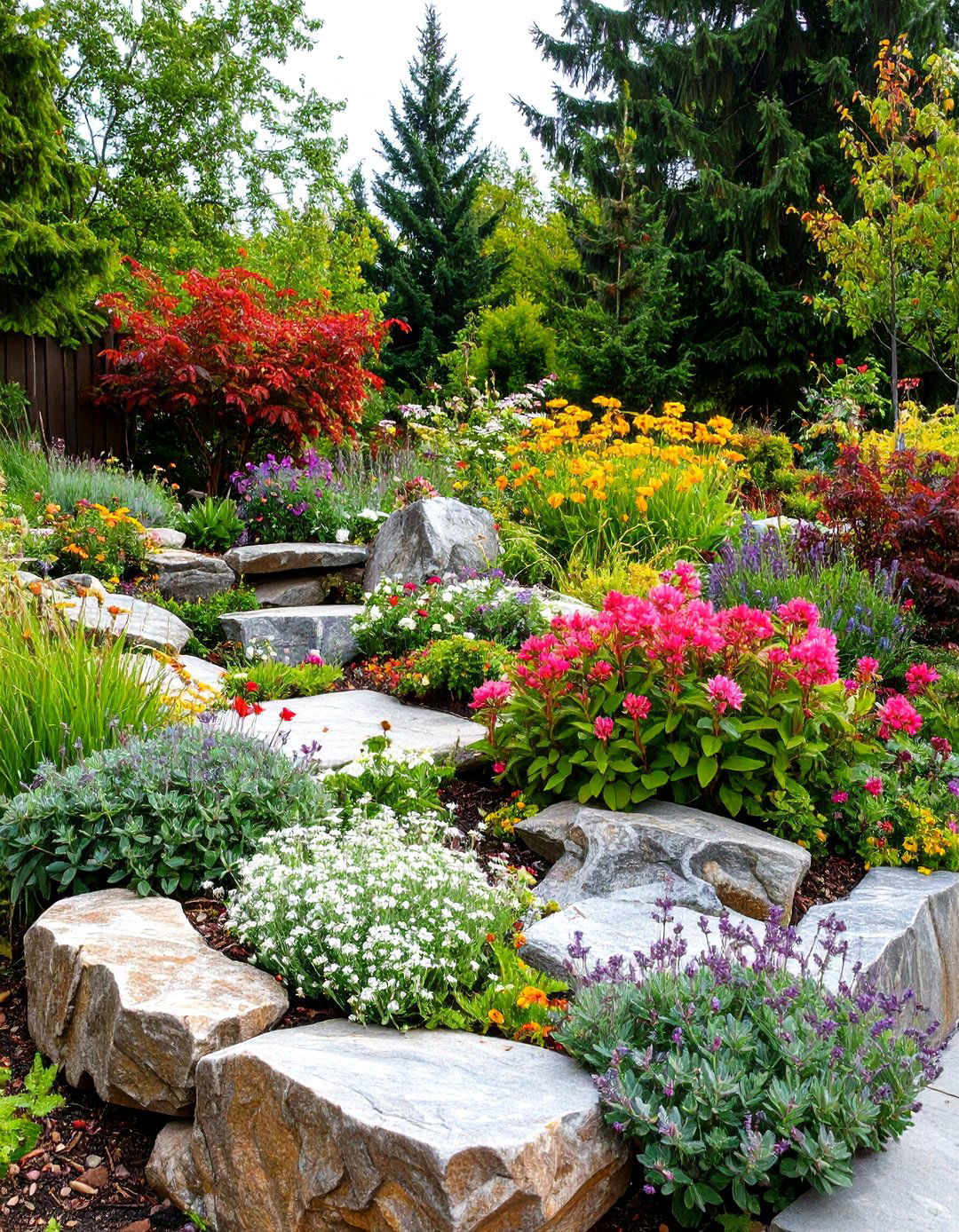 The Natural Boulder Raised Garden Bed - 30 ideas for raised garden beds