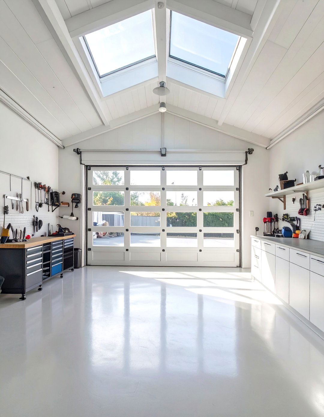 The Natural Light Garage Workshop - 30 garage workshop ideas