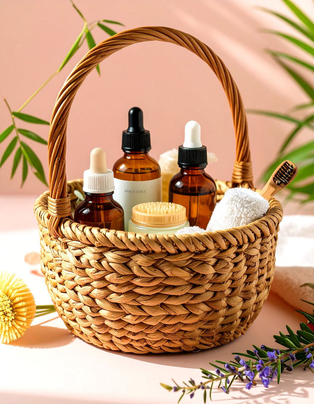 The Natural Remedy Wellness Basket - 30 baby shower basket ideas