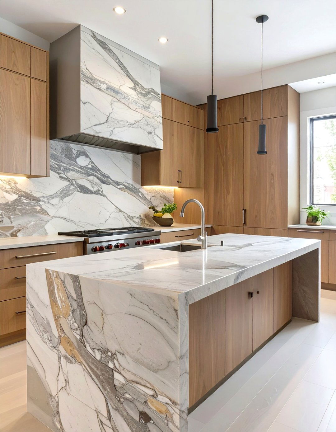 The Natural Stone Butlers Pantry - 30 butlers pantry ideas