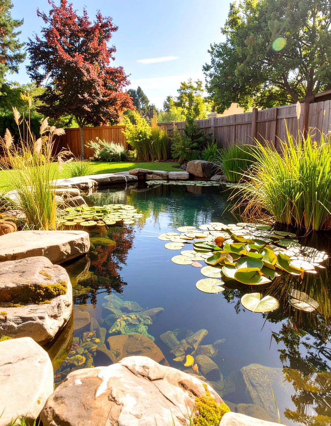 The Natural Swimming Pond - 30 backyard pond ideas