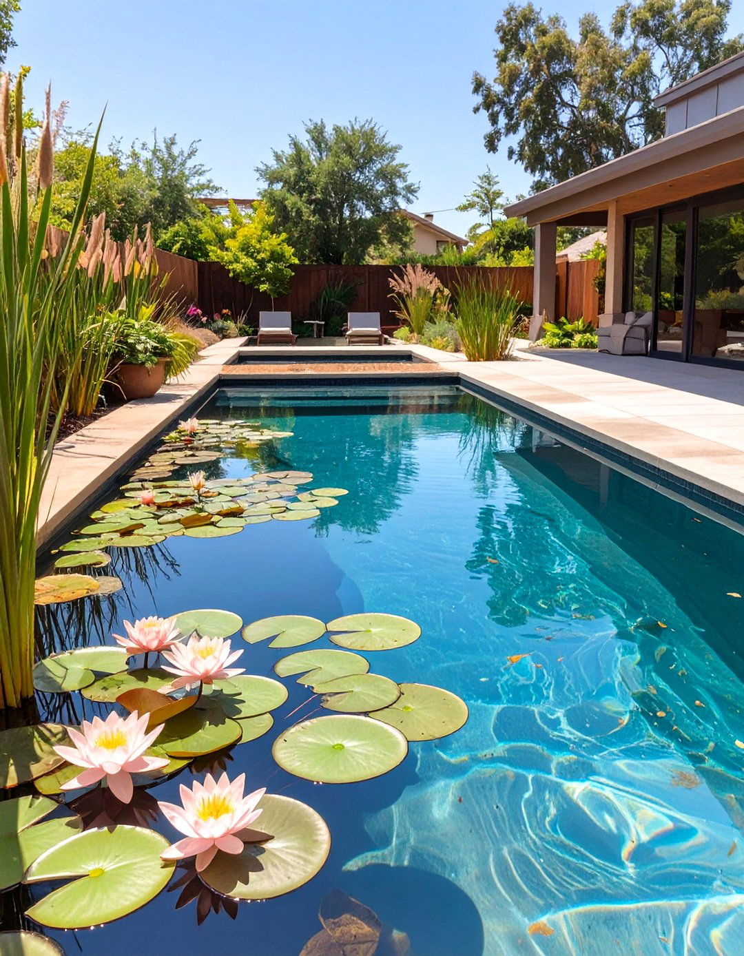 The Natural Swimming Pond Backyard - 30 backyard renovation ideas