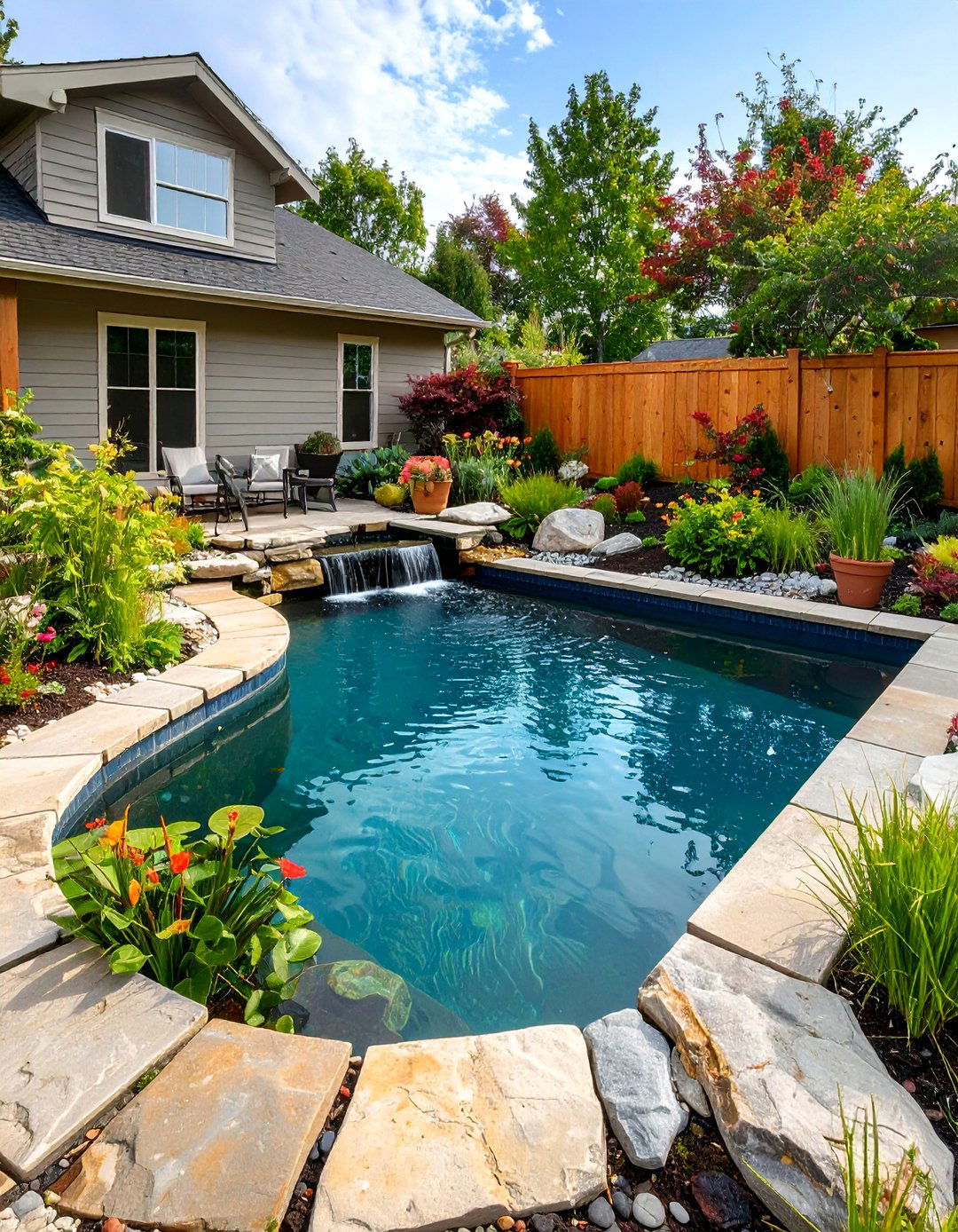 The Natural Swimming Pond Ecosystem - 30 backyard landscape ideas