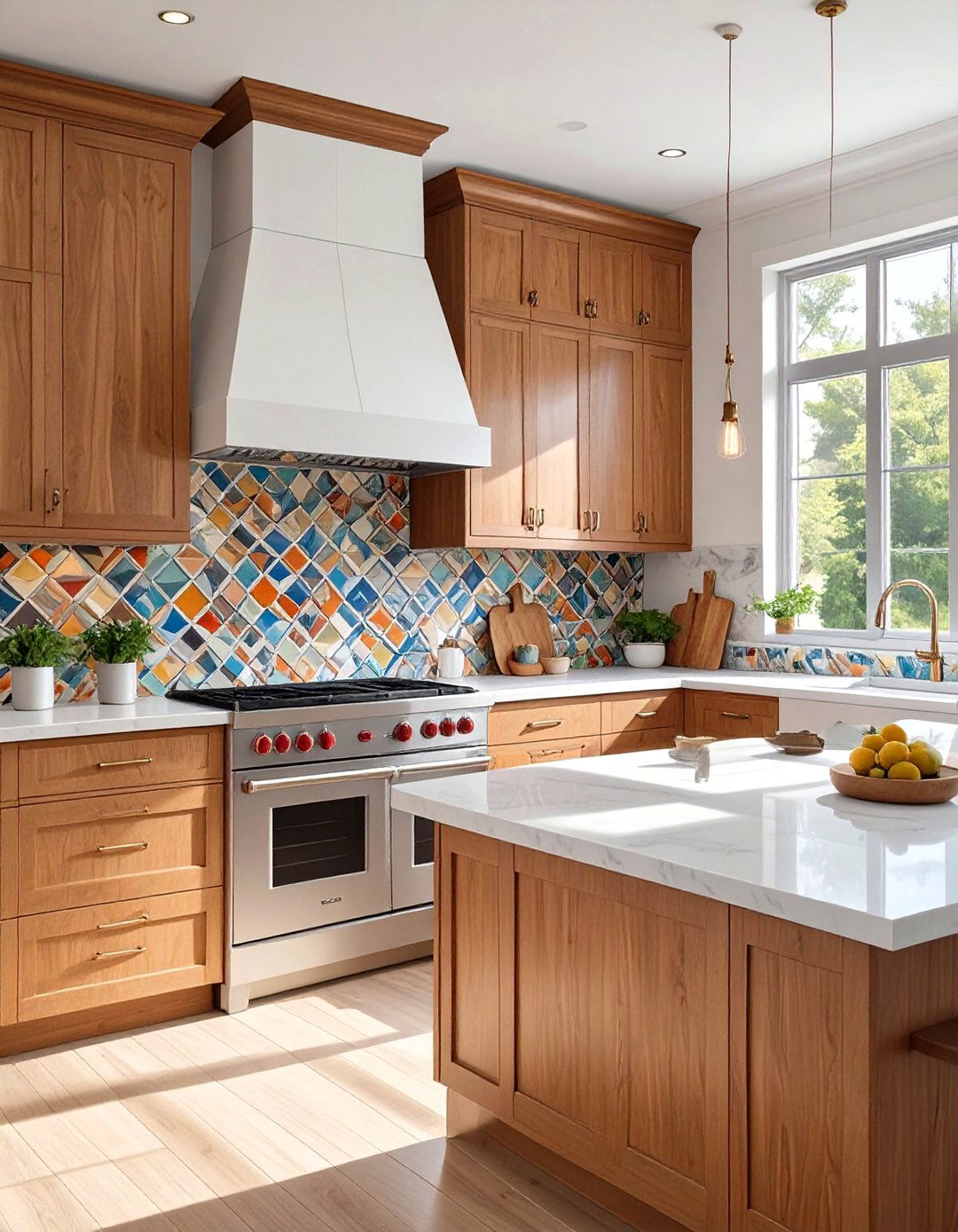 The Natural Wood Kitchen - 30 midcentury modern interior design ideas