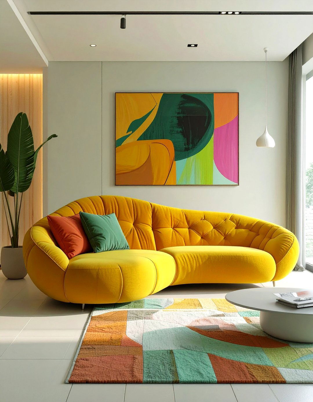 The Natural Wood Tones Living Room - 30 modern small living room ideas