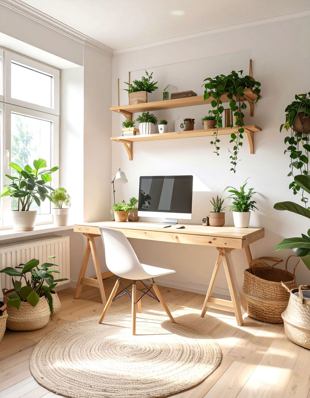 The Natural Wood and White Theme - 30 game room ideas on a budget