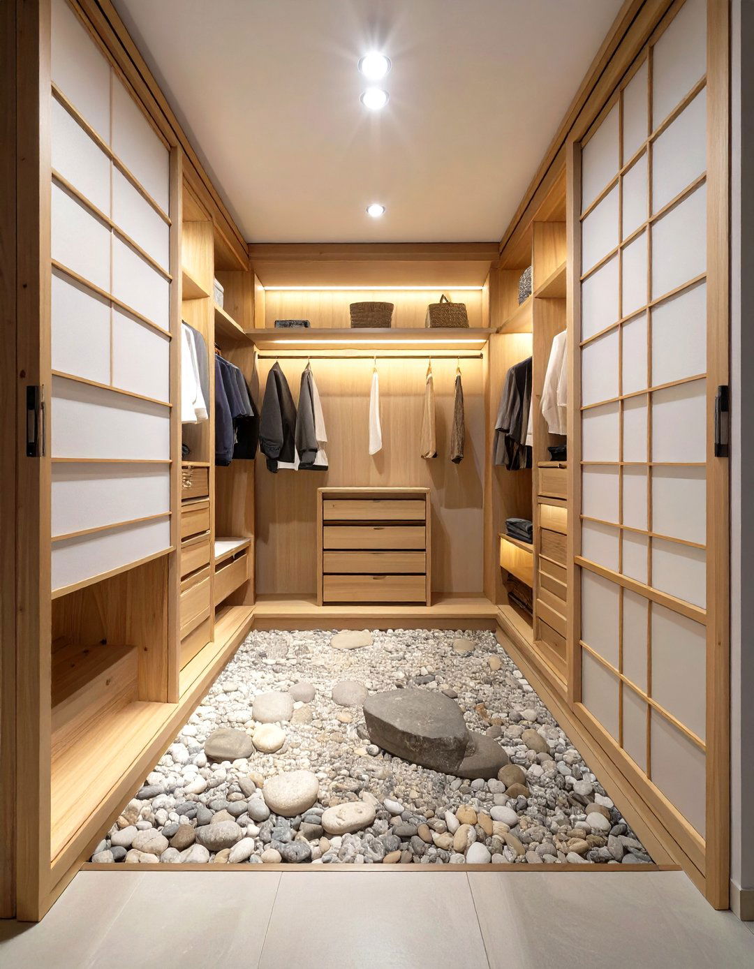 The Natural Zen Retreat Closet - 30 closet design software ideas