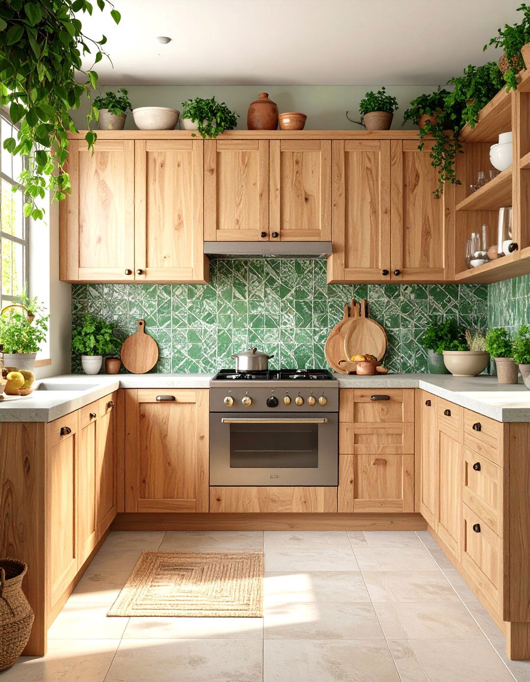 The Natural and Earthy Kitchen - 30 ikea kitchen ideas