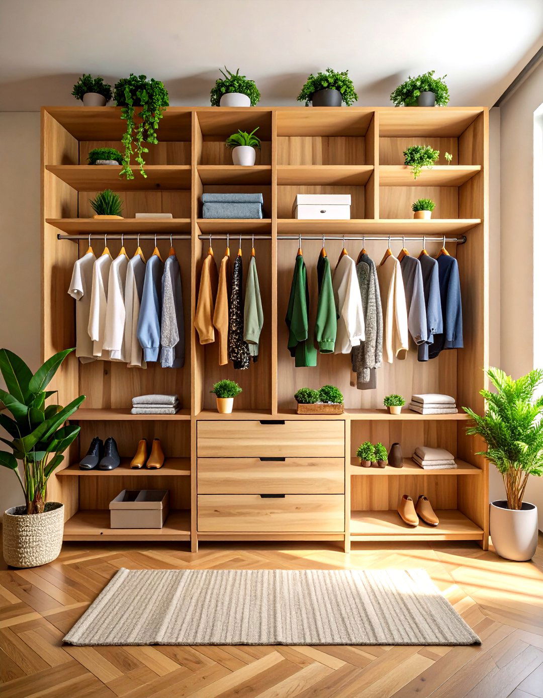 The Natural and Organic Closet - 30 design closet ideas