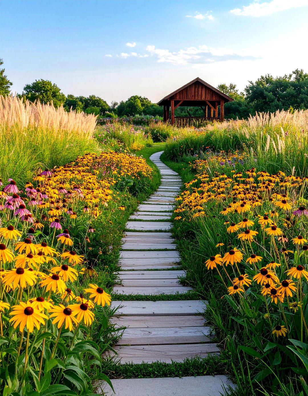 The Naturalistic Prairie Garden - 30 garden landscaping ideas