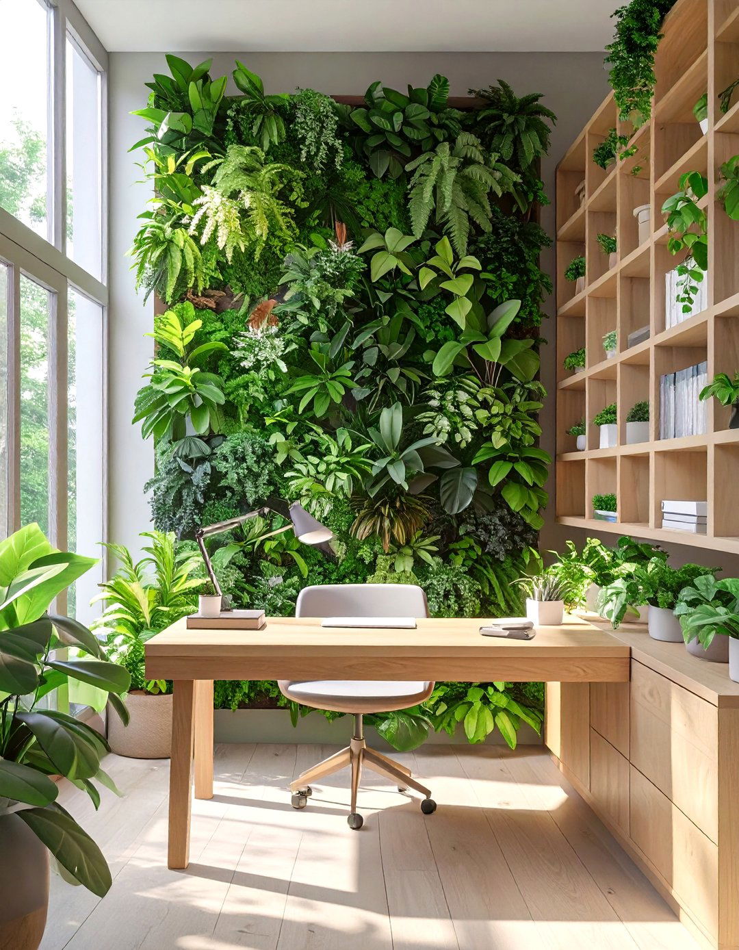 The Naturalists Biophilic Office - 30 home office ideas for him