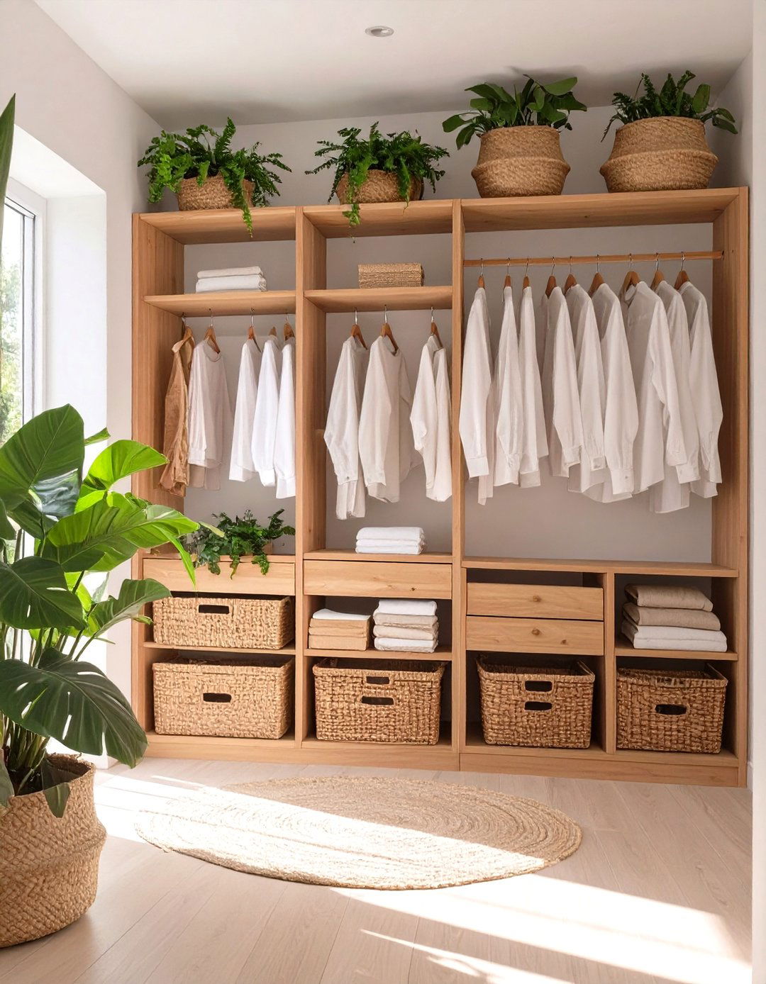 The Naturalists Custom Closet - 30 custom closet ideas