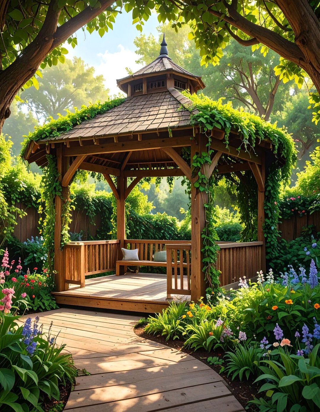 30 Gorgeous Deck Gazebo Ideas for Elegant Shading - We Love Home Blog