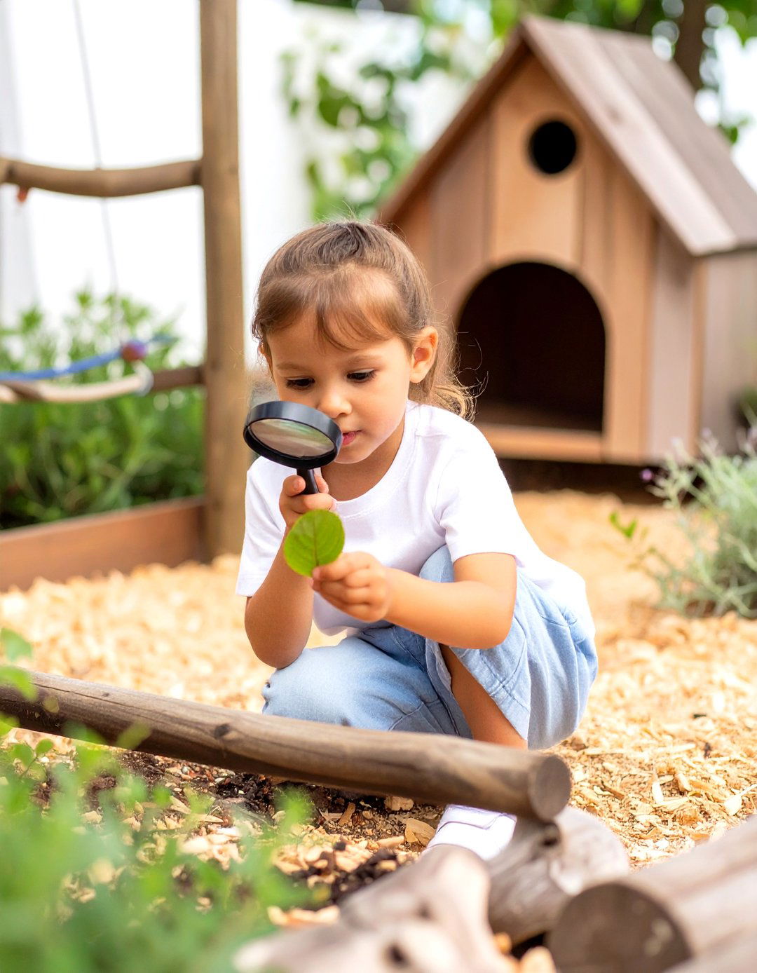 The Naturalists Discovery Zone Playground - 30 kid friendly small backyard playground ideas
