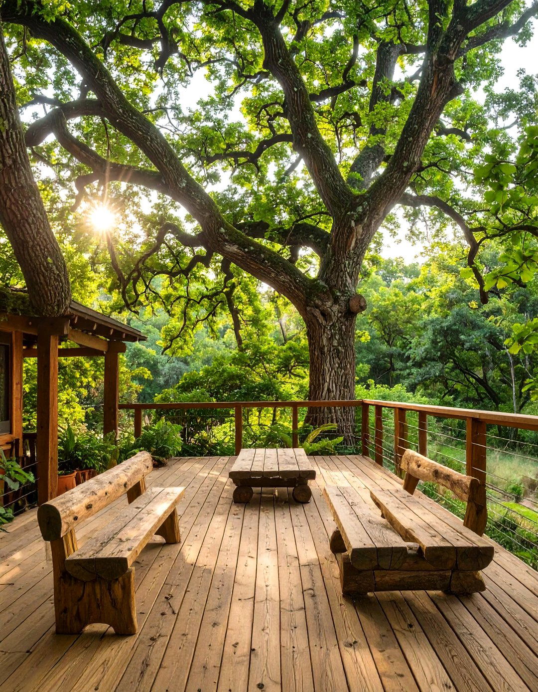 The Naturalists Woodland Deck - 30 back deck ideas