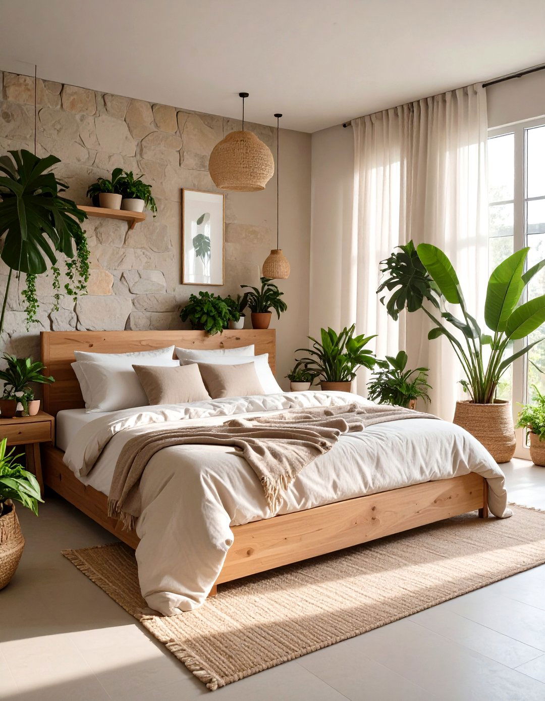 The Nature Inspired Biophilic Bedroom - 30 cozy neutral bedroom ideas