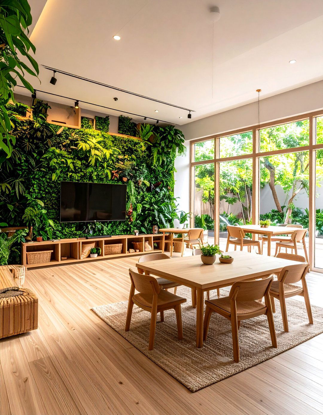 The Nature Inspired Biophilic Game Room - 30 family game room ideas
