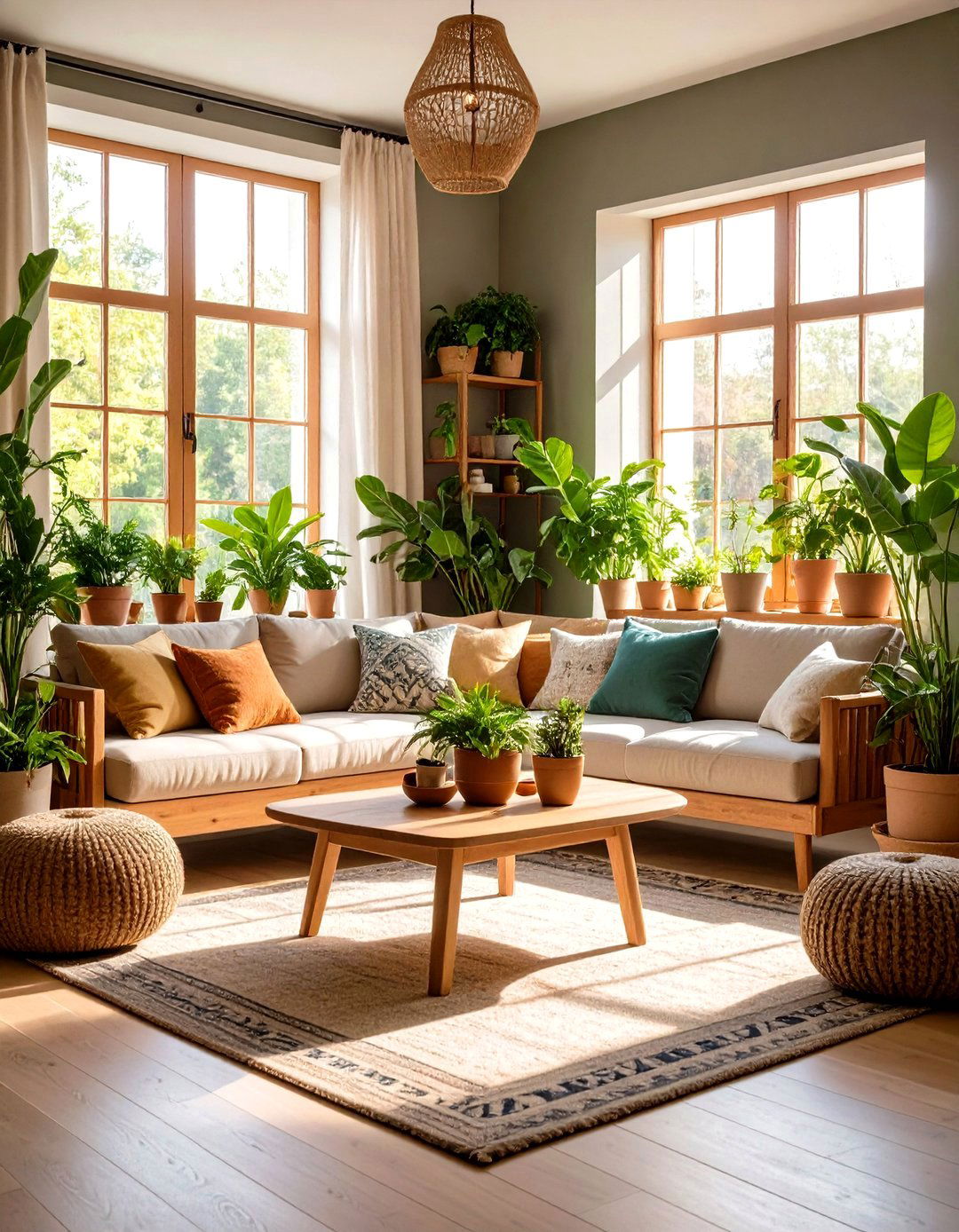 The Nature Inspired Biophilic Small Living Room - 30 ideas for small living room