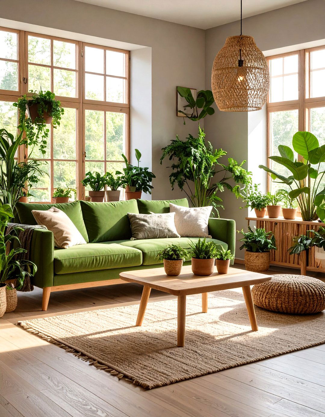 The Nature Inspired Biophilic Small Living Room - 30 decorating ideas for small living room