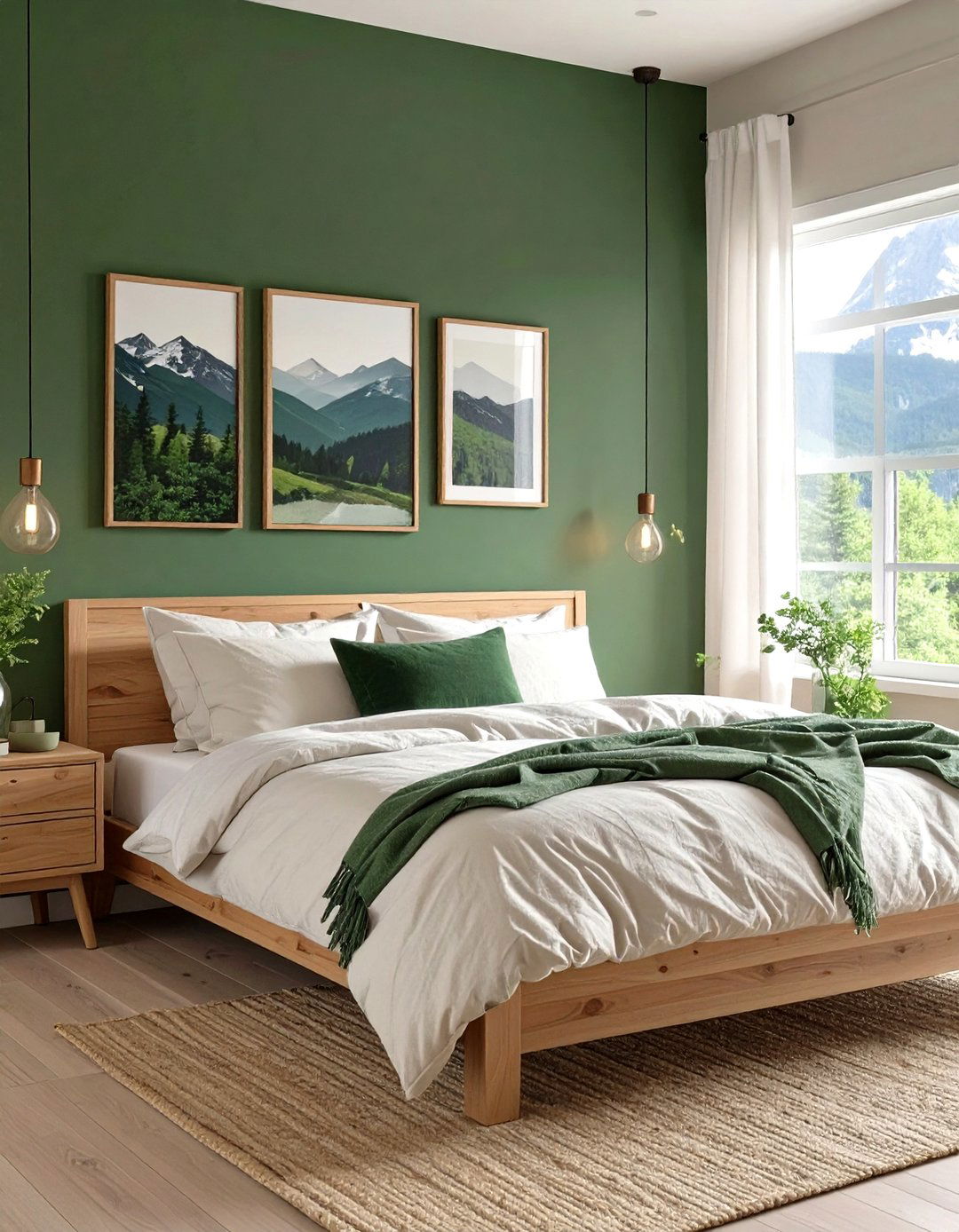 The Nature Inspired Color Palette Bedroom - 30 luxury modern bedroom ideas