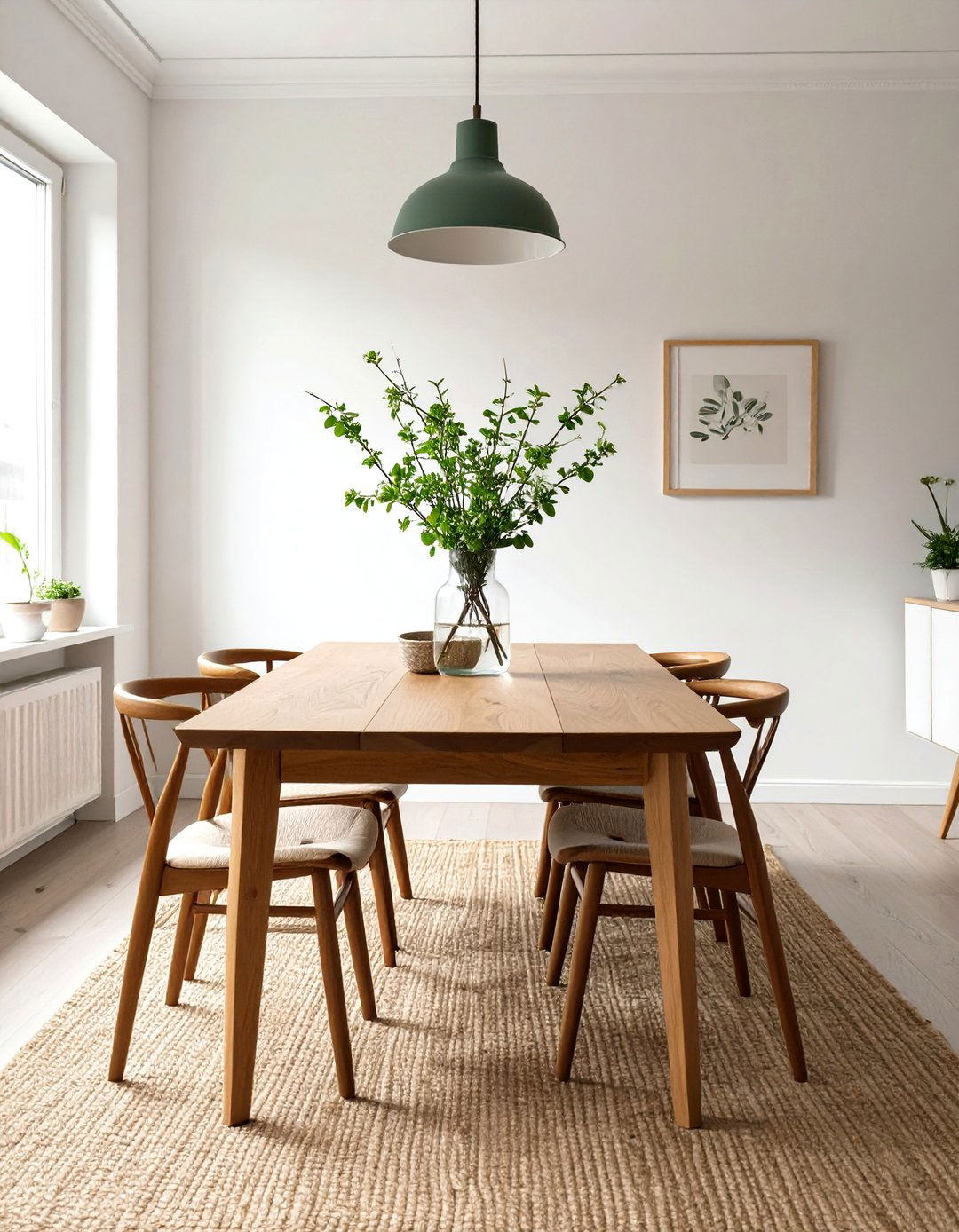 The Nature Inspired Dining Area - 30 danish interior design ideas
