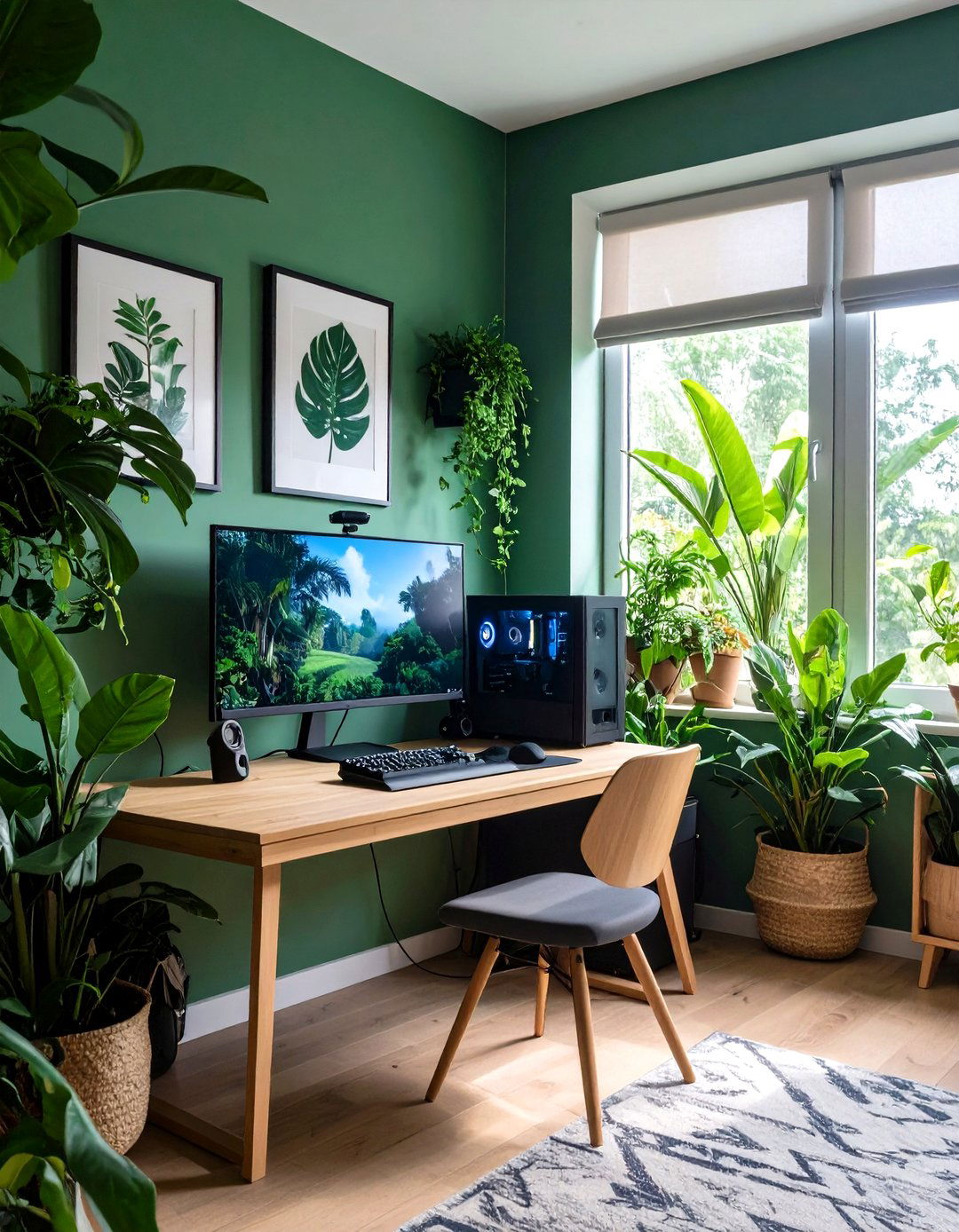 The Nature Inspired Gaming Sanctuary - 30 game room ideas on a budget