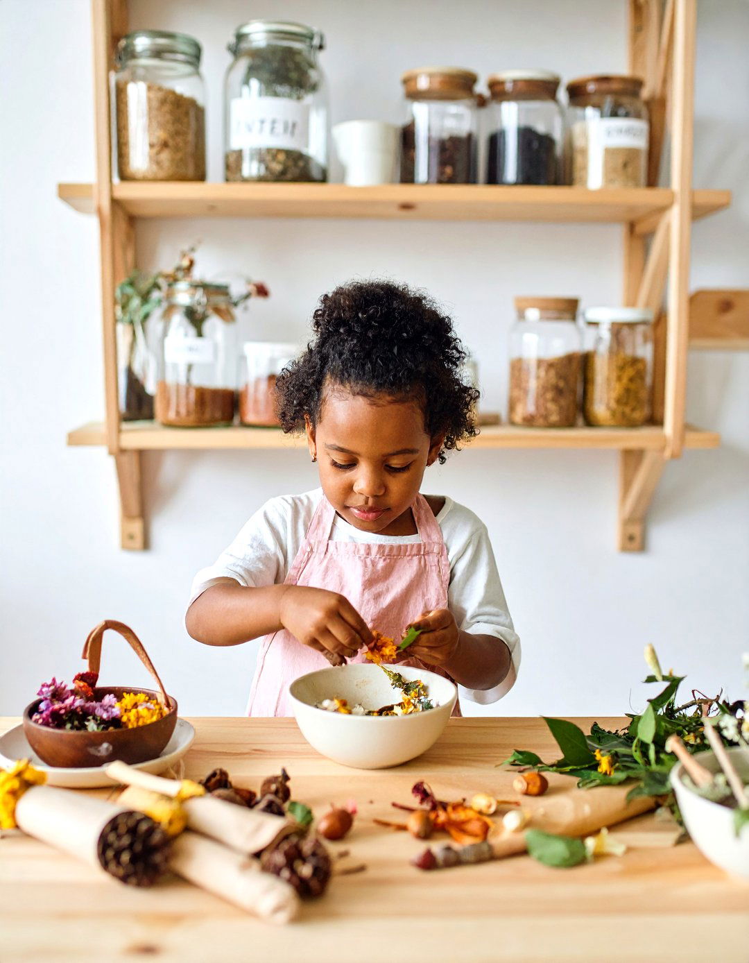 The Natures Kitchen Playground - 30 kid friendly small backyard playground ideas