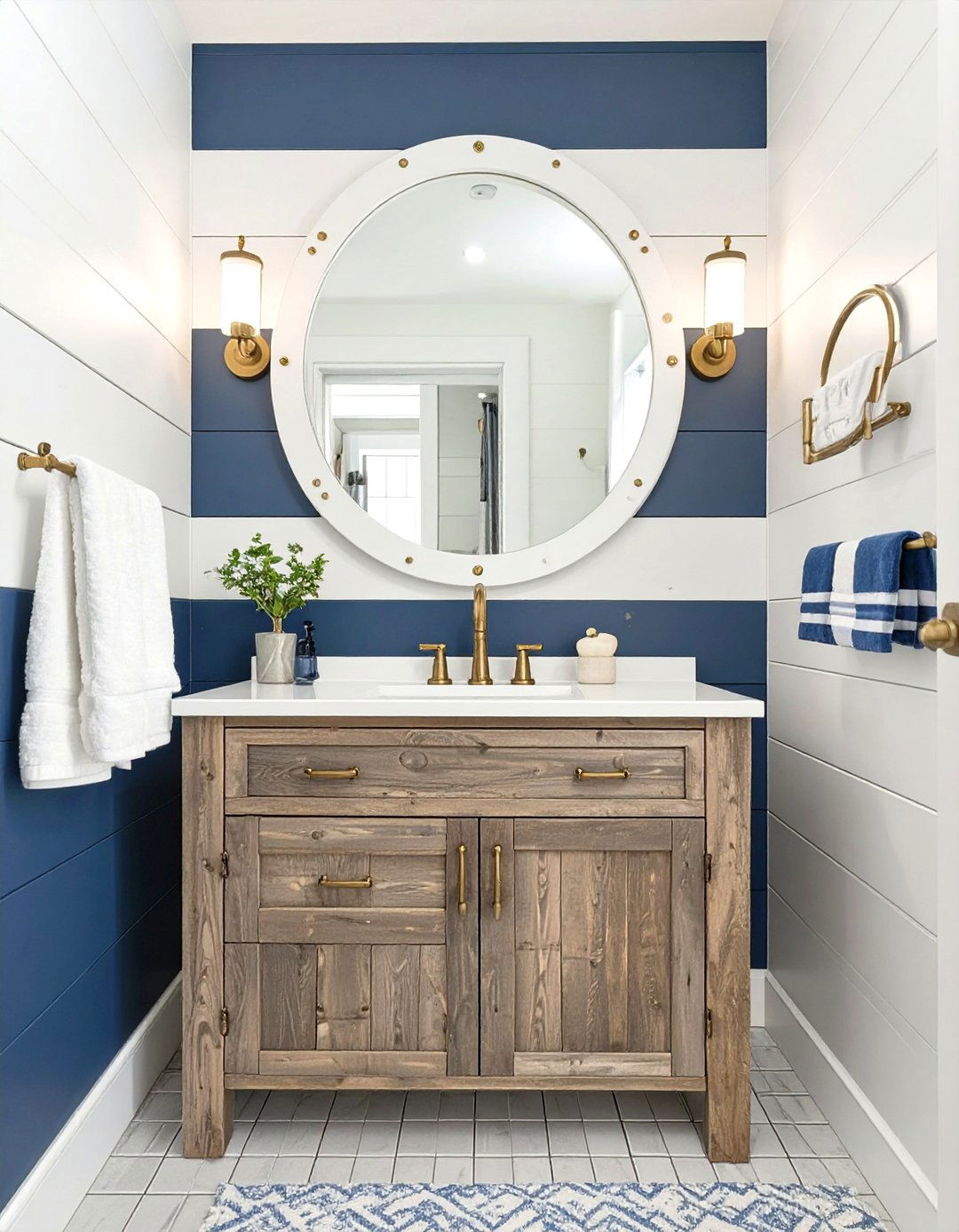 The Nautical Explorer Bathroom - 30 boys bathroom ideas