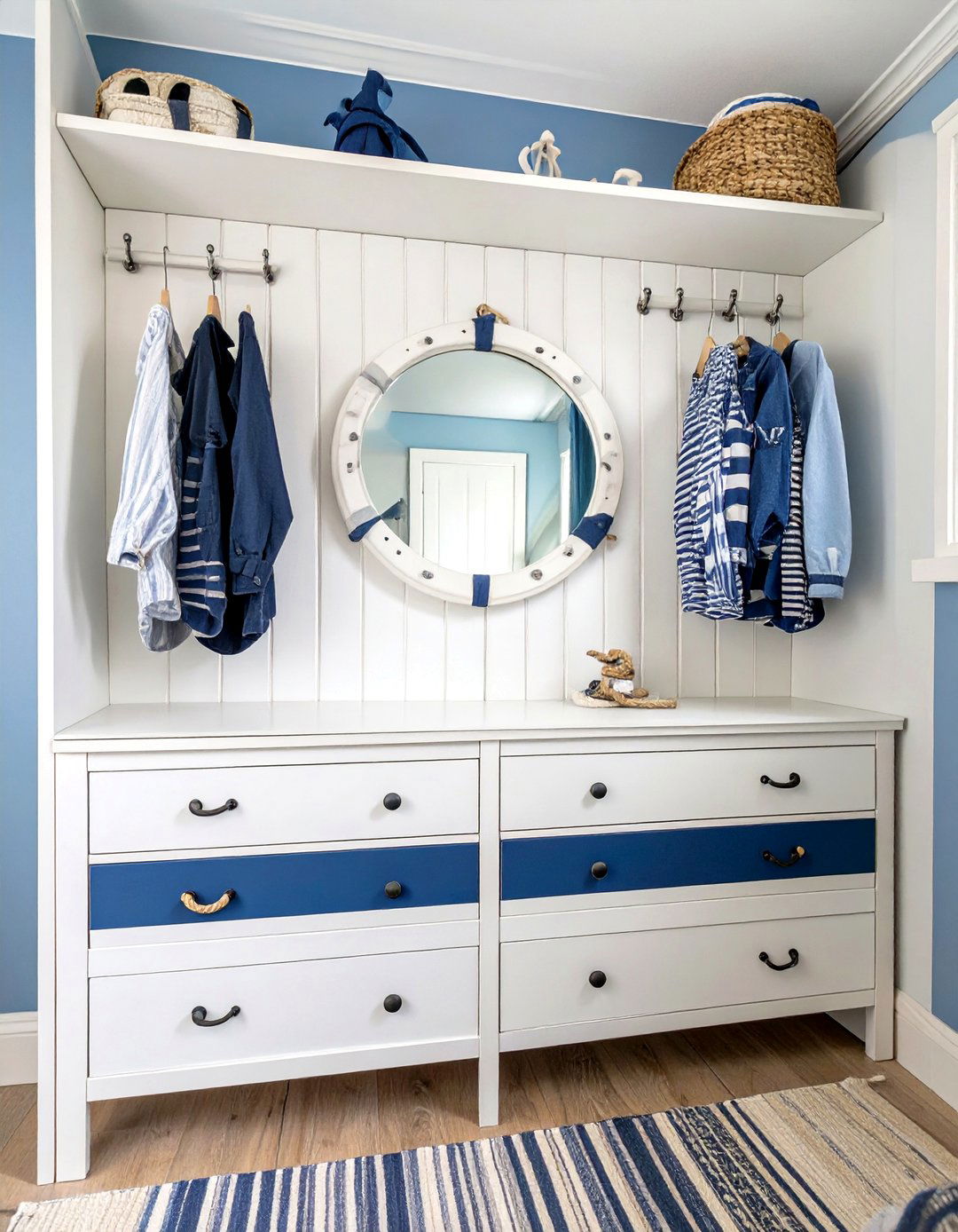 The Nautical Explorer Kids Closet - 30 kids closet ideas