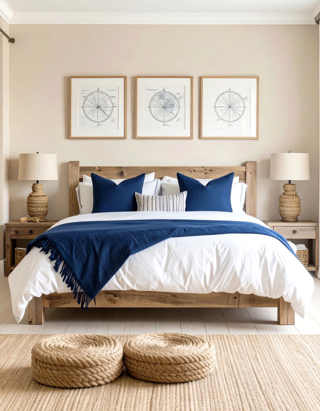 The Nautical Inspired Bedroom - 30 masculine bedroom ideas