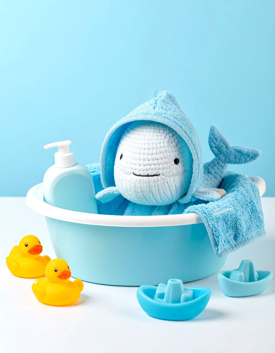 The Nautical Navigator Bath Time Ensemble - 30 baby shower gift ideas for boy