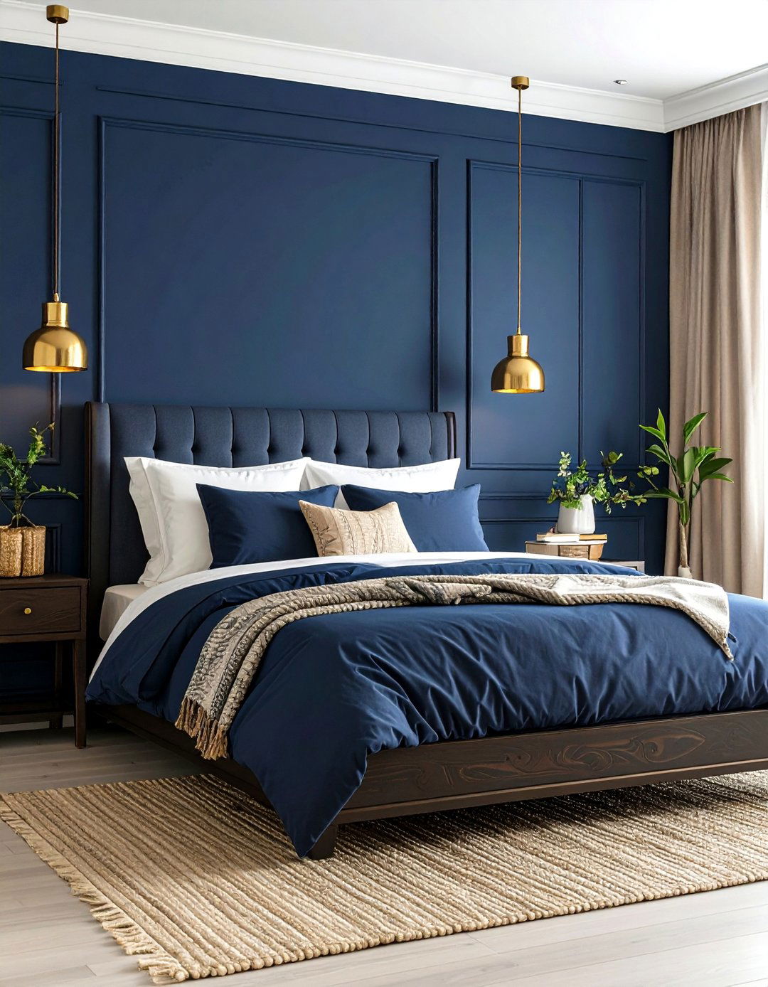 The Nautical Navy Bedroom - 30 30 year old male bedroom ideas