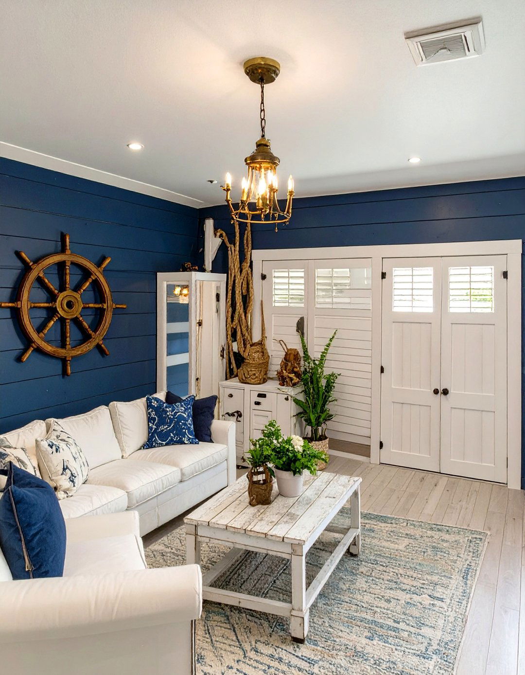 The Nautical Themed Garage - 30 man cave ideas garage